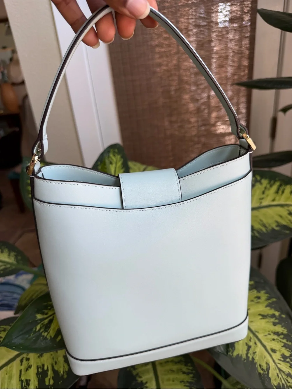 Kate Spade Reegan   Leather Bucket Bag